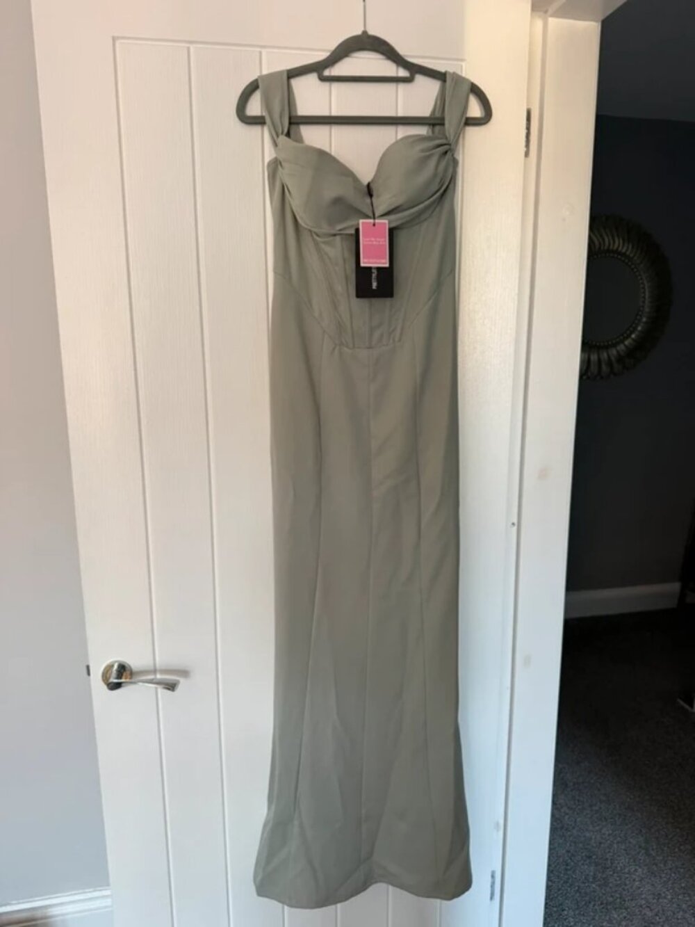 Gorgeous sage dress